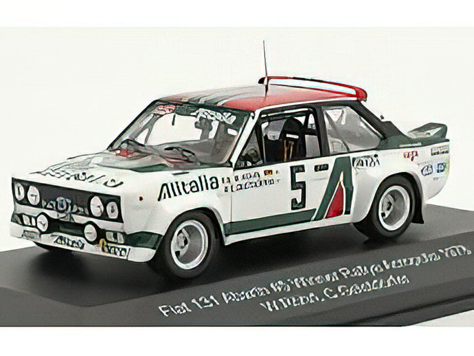 【予約】5月以降発売予定FIAT - 131 ABARTH ALITALIA N 5 WINNER RALLY ACROPOLIS 1978 W.ROHRL - C.GEISTDORFER - WHITE GREEN RED  /CMR 1/43 ミニカー