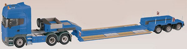 Scania R3-Achs SZM and noteboomノーテブーム Pendel X3A トレーラー NZG -657-20 1/50　建設機械模型　ミニチュア 重機