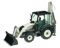 TEREXテレックス 860SX バックホウローダー　682 /NZG建設機械　工事車両  1/50模型ミニチュア 重機