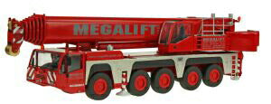 TEREXテレックスDEMAGデマーグ AC200-1  オールテレーンクレーン　MEGALIFT 　730/04 /NZG建設機械　工事車両  1/50模型ミニチュア 重機