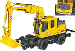 LIEBHERRリープヘル A900C ZW Litronic エクスカベーター油圧ショベル ユンボ 　　803 /NZG建設機械　工事車両  1/50模型ミニチュア 重機