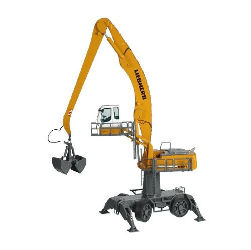 LIEBHERRリープヘル A954C HD HIGH RISE material handler 油圧ショベル 648 /NZG 1/50 建設機械模型