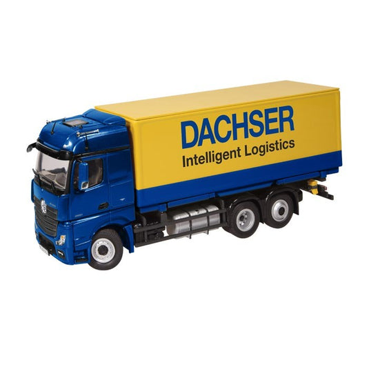 【予約】2013年発売予定メルセデスベンツアクトロス 6X2, FH25 DACHSER" コンテナ トラック /NZG 1/50 建設機械模型"