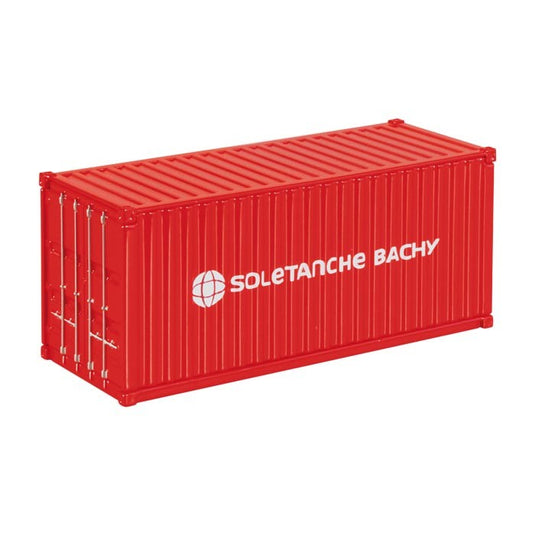 20フィートコンテナ "SOLETANCHE BACHY" /NZG 1/50 建設機械模型