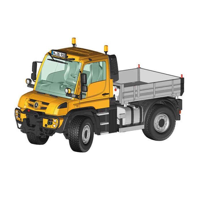 【予約】2014年発売予定メルセデスベンツ UNIMOG Unimog U 400 orange /NZG 1/50 建設機械模型　ミニカー