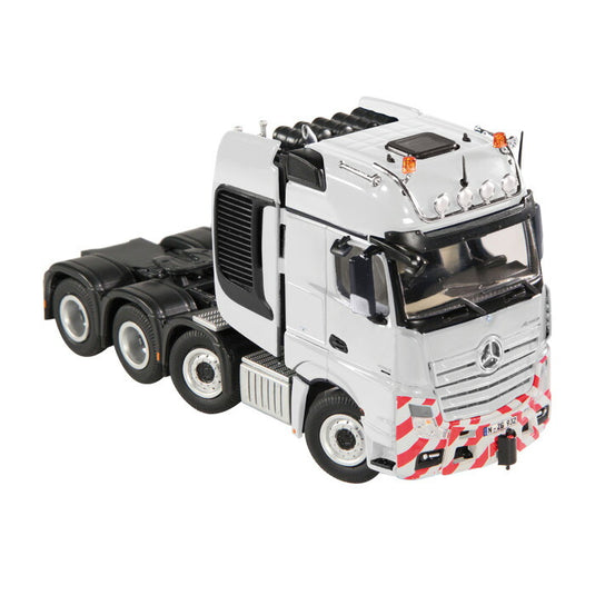 【予約】MB Actrosメルセデスベンツアクトロス Giga Space SLT ホワイト トラック トラクタヘッド /NZG  建設機械模型 工事車両 1/50 ミニチュア