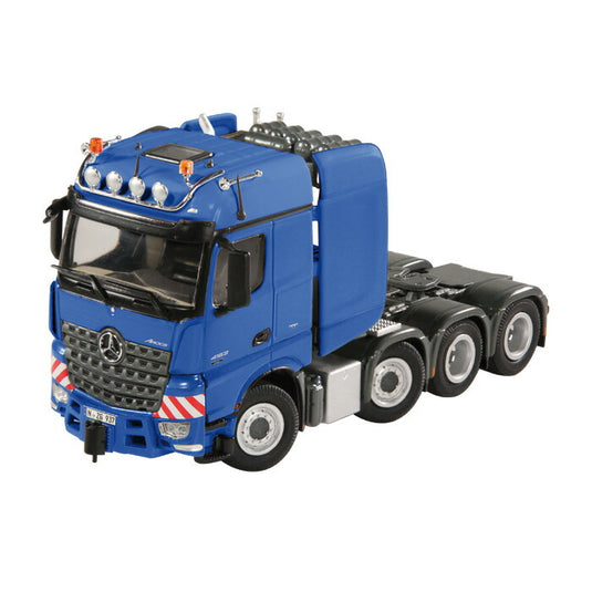 【予約】MB Actrosメルセデスベンツアクトロス Big Space SLT ブルー トラック トラクタヘッド /NZG  建設機械模型 工事車両 1/50 ミニチュア