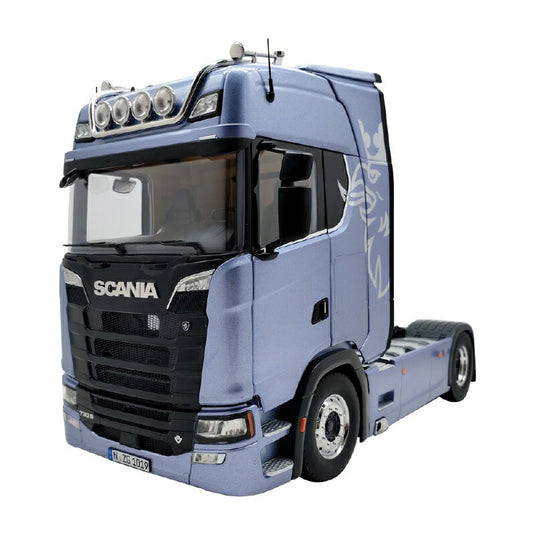 【予約】Scania V8 730S 4x2 fictionblue /NZG 建設機械模型 工事車両 1/18 ミニカー