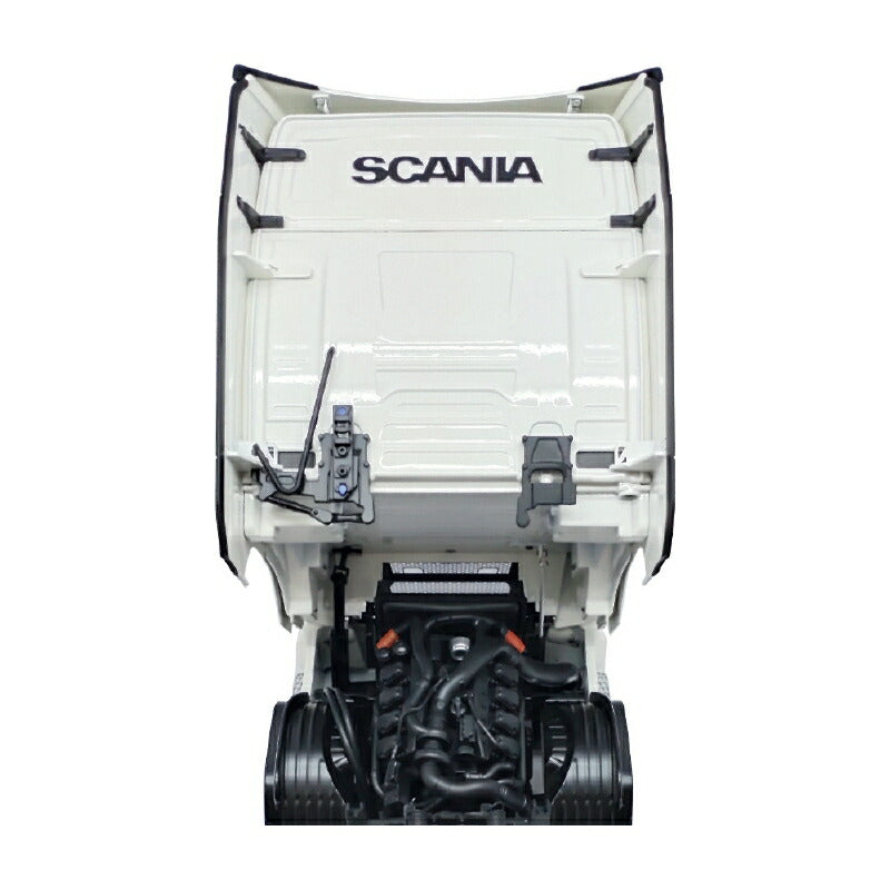 ギャラリービューアに画像をロードする, Scania V8 730S 4x2 white /NZG 建設機械模型 工事車両 1/18 ミニカー
