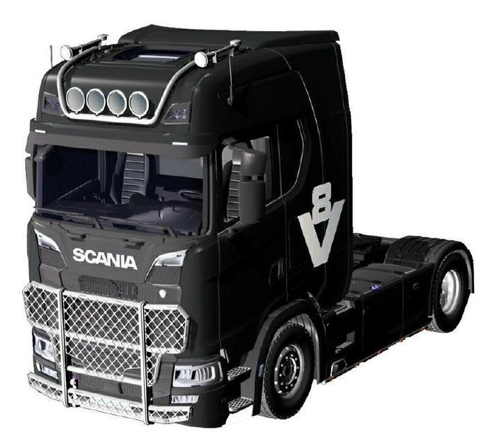 【予約】2021年2月以降発売予定Scania 730S ブラック V8  トラック トラクタ /NZG 1/18 建設機械 模型ミニカー  はたらく車