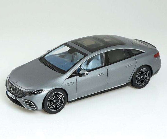 Mercedes Benz EQS metallic selenite grey /NZG 1/18 ミニカー