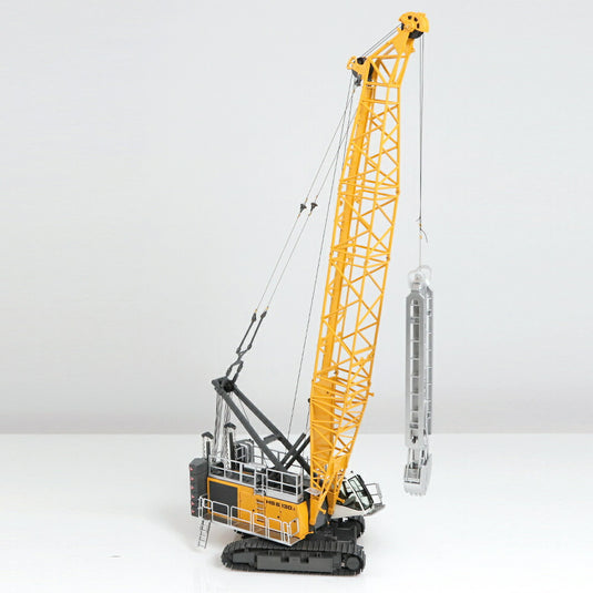 【予紁E€�E023年発売予定Liebherrリープã�Eル HS8130.1 cable excavator クローラークレーン/NZG  1/50 ミニチュア 建設機械模垁E工事車両