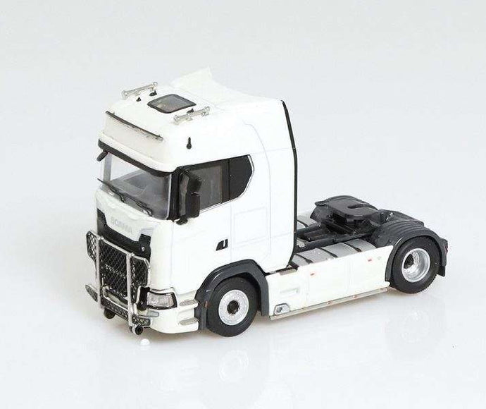 Scania S730 V8 4x2 white トラック /NZG 1/64 建設機械模型