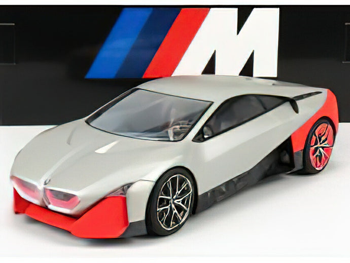 BMW - VISION M NEXT 2019 - MATT SILVER RED FLUO /NZG 1/18 ミニカー