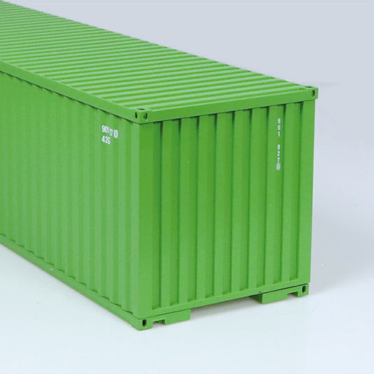 【予紁E€�E023年発売予宁E0 Ft Container "green" コンチEƒŠ/NZG  1/50 ミニチュア 建設機械模垁E工事車両