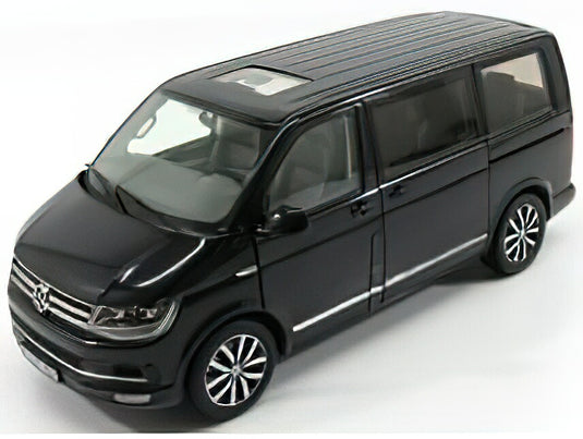 VOLKSWAGEN - T6 MULTIVAN HIGHLINE MINIBUS 2017 - BLACK /NZG 1/18 ミニカー