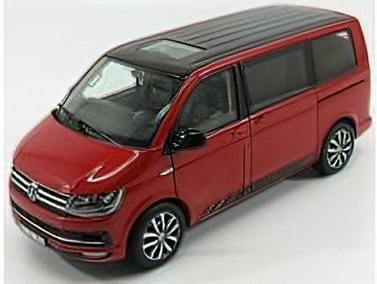 VOLKSWAGEN - T6 MULTIVAN EDITION 30 MINIBUS 2017 - RED /NZG 1/18 ミニカー