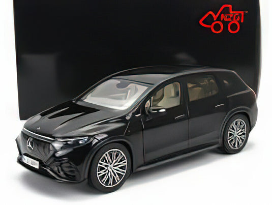 MERCEDES BENZベンツ EQS SUV (X296) VON MERCEDES-EQ AMG LINE 2022 - BLACK ディーラーモデル/NZG 1/18 ミニカー