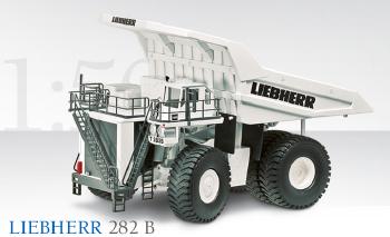 LIEBHERRリープヘル T 282 ダンプドラック   2727/0  /CONRADコンラート建設機械 工事車両 1/50 ミニチュア 重機