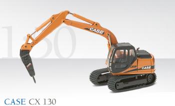 CASE CX 130 クローラー　エクスカベーター油圧ショベル ユンボ 　 2849/0  /CONRADコンラート建設機械 工事車両 1/50 ミニチュア 重機