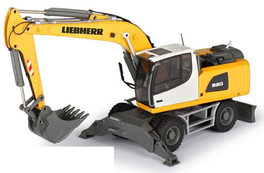 LIEBHERRリープヘル A 920 Mobilbagger Stufe IIIA Wheeler excavator IIIAショベル 建設機械模型 工事車両 Conrad 1/50 ミニチュア