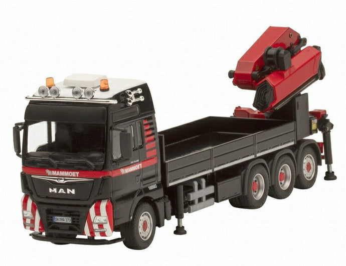 マムート特注MAMMOET MAN TGX WITH LOAD CRANE Conrad 1/50 建設機械 模型ミニカー トラック はたらく車重機