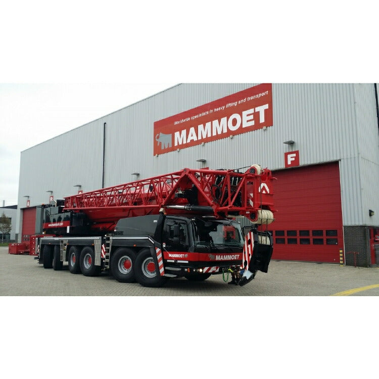 マムート特注MAMMOET GROVE GMK 6300Lモバイルクレーン /建設機械模型 工事車両 Conrad 1/50 ミニカー