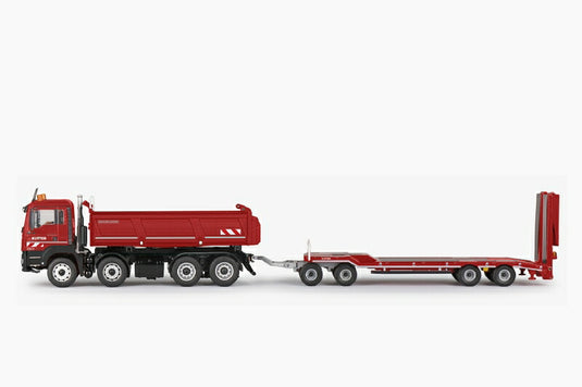 【予約】MEILLER Three-side tipper with MAN TGS M トラック ダンプ  /Conrad 建設機械模型 工事車両 1/50 ミニチュア