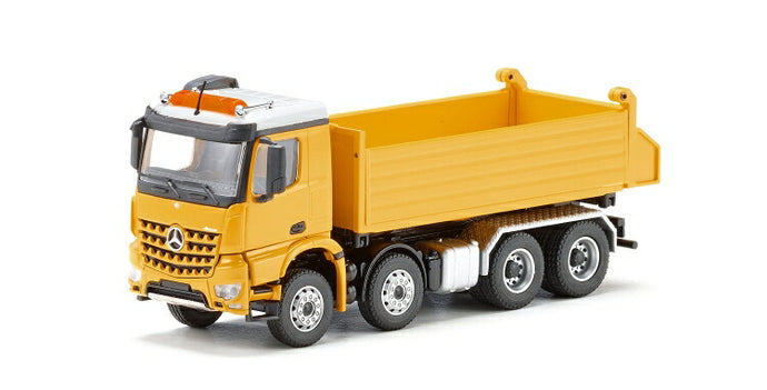 【予約】DAUTEL Three-side-tipper on Mercedes-Benz AROCS 4軸トラック ダンプ /Conrad  建設機械模型 工事車両 1/50 ミニチュア