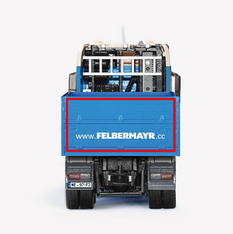 ギャラリービューアに画像をロードする, 【予約】6月以降発売予定MERCEDES-BENZ Arocs SLT Arocs 8x6 Heavy duty tractor with Goldhofer THP/SL-heavey duty trailerトラック/Conrad 建設機械模型 工事車両 1/50 ミニカー
