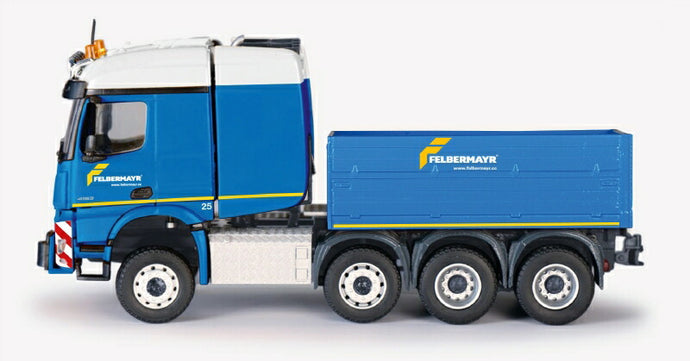 【予約】6月以降発売予定MERCEDES-BENZ Arocs SLT Arocs 8x6 Heavy duty tractor with Goldhofer THP/SL-heavey duty trailerトラック/Conrad 建設機械模型 工事車両 1/50 ミニカー