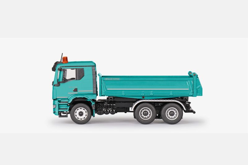 ギャラリービューアに画像をロードする, 【予約】6月以降発売予定MAN TGS TN MEILLER three-way tipper 3軸トラック/Conrad 建設機械模型 工事車両 1/50 ミニカー
