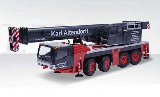 Karl Altendorff Terex AC 100/4L Telescopic crane /Conrad  1/50 ミニチュア 建設機械模型 工事車両