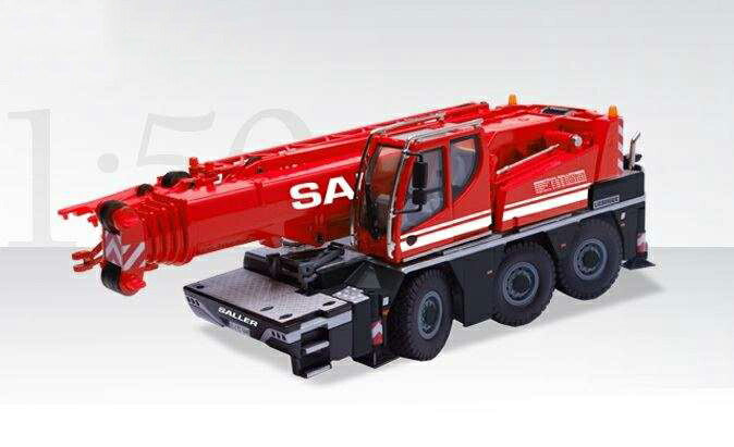 Kran Saller Liebherr LTC 1045-3.1 Mobilkran /Conrad  1/50 ミニチュア 建設機械模型 工事車両