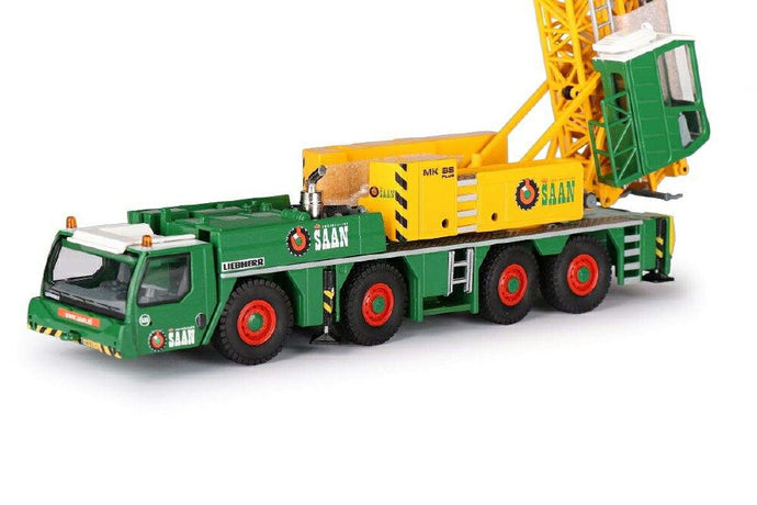 Koninklijke Saan Liebherrリープヘル MK88 Mobile Building Crane /Conrad  1/50 ミニチュア 建設機械模型 工事車両