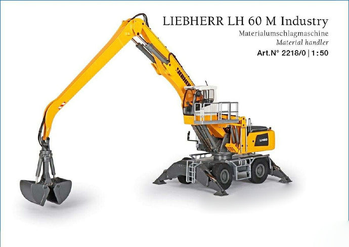 Liebherrリープヘル LH60 M Industry Material handling machine /Conrad  1/50 ミニチュア 建設機械模型 工事車両