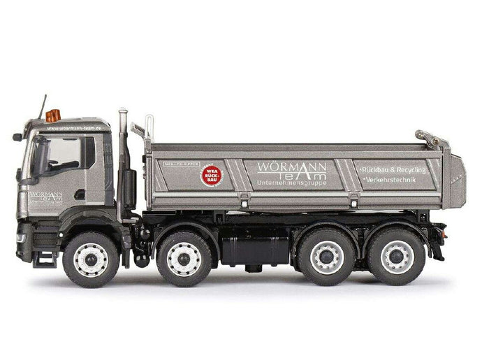 Wormann MAN TGS NN 8x4 Meiller Three-Way Tipper 81241/02 /Conrad  1/50 ミニチュア 建設機械模型 工事車両