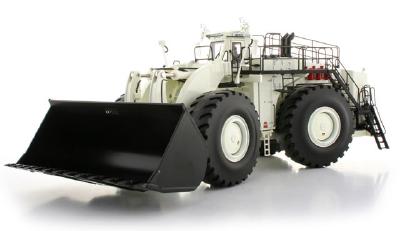 LeTourneauルターナ L-1850 ホイールローダ　ホワイト  / TWH082-01121  1/50 建機模型 ミニチュア 重機