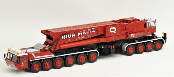 ギャラリービューアに画像をロードする, GOTTWALD AMK 1000-103  / 1000-93TR  RIGA MAINZ  モダンバージョン /YCC 1/50　クレーン 建設機械模型
