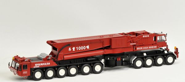 ギャラリービューアに画像をロードする, GOTTWALD AMK 1000-103  / 1000-93TR  CHI SUNバージョン /YCC 1/50　クレーン 建設機械模型
