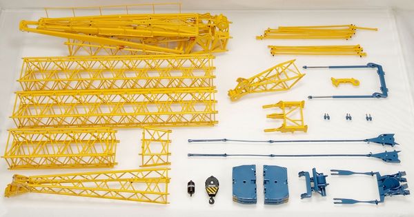 LTM1800 YC770-1 Sarens用ラフィングブーム延長セット  /YCC 1/50　クレーン 建設機械模型