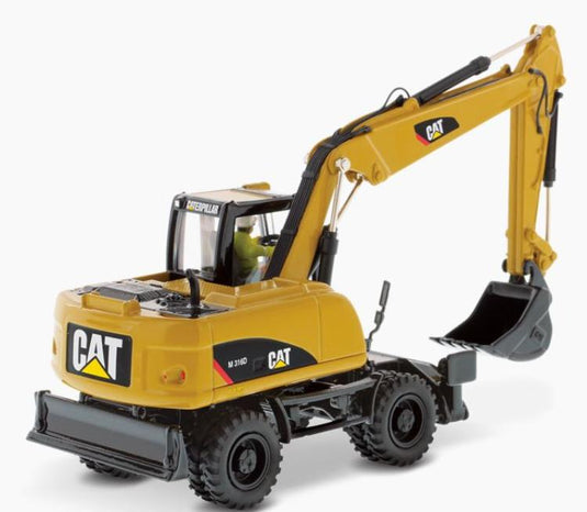Cat M316D Wheeled Excavator ショベル 　/ダイキャストマスターズ 建設機械模型 工事車両 1/50 ミニチュア