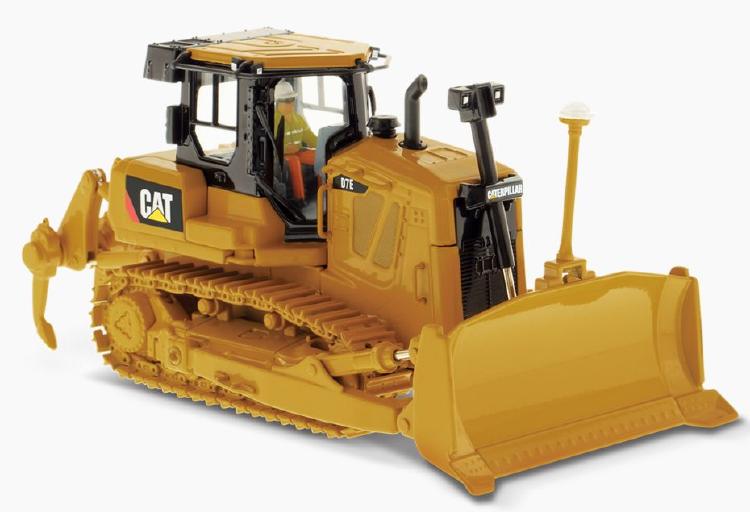 Cat D7E Track Type Tractor ブルドーザー 　/ダイキャストマスターズ 建設機械模型 工事車両 1/50 ミニチュア