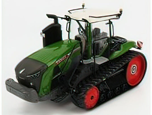 FENDT - VARIO MT 1162 TRACTOR CINGOLATO 2020 - GREEN WHITEトラクタ /ダイキャストマスターズ 1/32 建設機械模型 工事