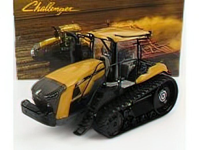 CHALLENGER - MT867 TRACTOR CINGOLATO 2020 - YELLOW BLACKトラクタ /ダイキャストマスターズ 1/32 建設機械模型 工事