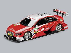 【アウディ純正】  Audi A4 DTM 2010　 Rockenfeller /Sparkスパーク 1/43ミニカー