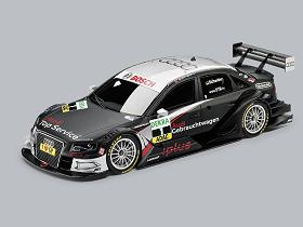 【アウディ純正】  Audi A4 DTM 2010　 T. Scheider /Sparkスパーク 1/43ミニカー