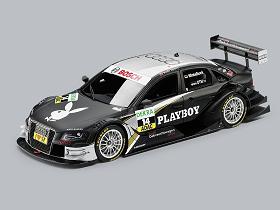 【アウディ純正】  Audi A4 DTM 2010　 M. Winkelhock /Sparkスパーク 1/43ミニカー