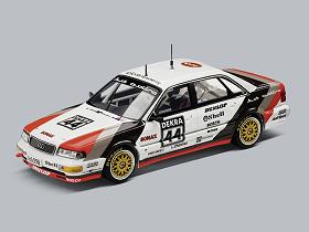 【アウディ純正】  Audi V8 quattro DTM 1990 Stuck /ミニチャンプス 1/43ミニカー