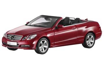【メルセデスベンツ純正】Mercedes Benz E-Class Cabriolet 2010 レッド　/Norevノレブ 1/18 ミニカー